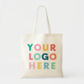 Tote Bag Logo personnalisé pour les petites entreprises et  (Devant)
