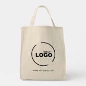 Tote Bag Logo professionnel moderne (Dos)