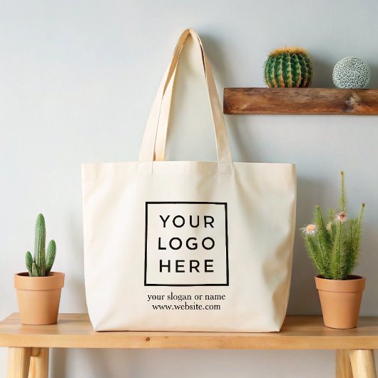 Tote Bag Logo promotionnel personnalisé minimaliste simple