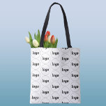 Tote Bag Logo simple Motif Business Promotionnels<br><div class="desc">Logo simple design motif pour favoriser la fidélité de la marque et promouvoir votre petite entreprise. Remplacez le logo par le vôtre et modifiez la couleur arrière - plan dans l'outil de conception pour customiser.</div>