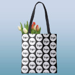 Tote Bag Logo simple Motif Business Promotionnels<br><div class="desc">Logo simple design motif pour favoriser la fidélité de la marque et promouvoir votre petite entreprise. Remplacez le logo par le vôtre et modifiez la couleur arrière - plan dans l'outil de conception pour customiser.</div>