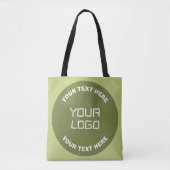 Tote Bag Logo téléchargé ou design & texte modifiable Toute (Devant)