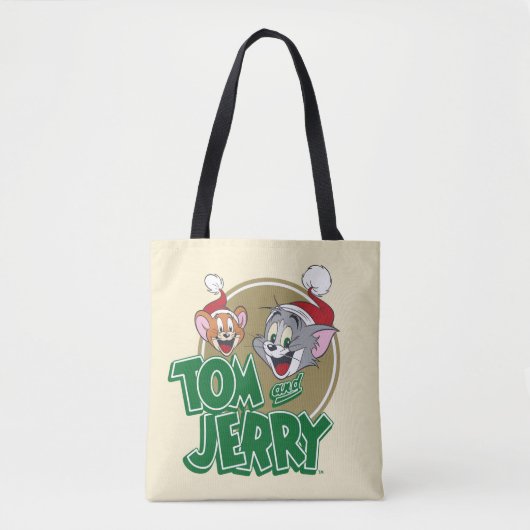 Tote Bag Logo Tom et Jerry Holiday (Devant)
