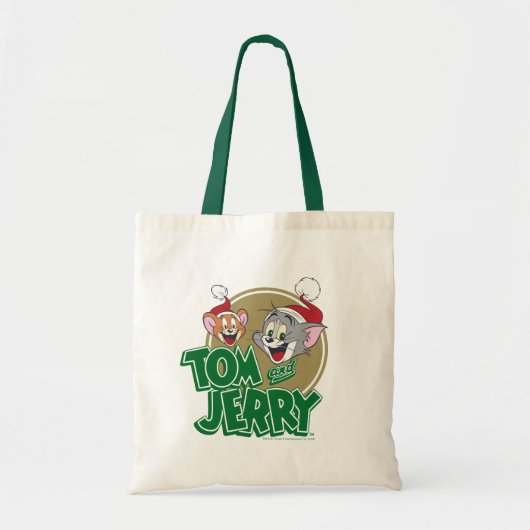 Tote Bag Logo Tom et Jerry Holiday (Devant)