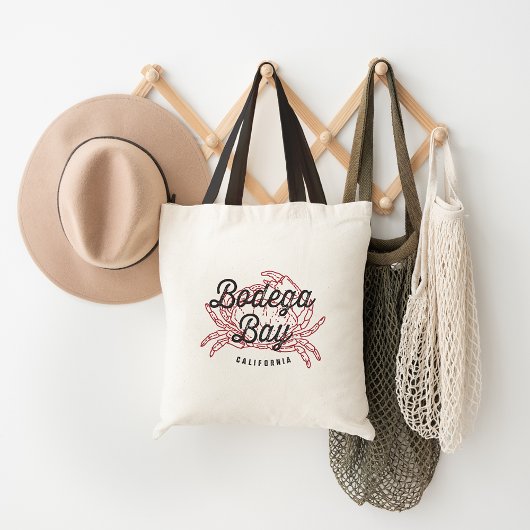 Tote Bag Logo Vintage Bodega Bay California