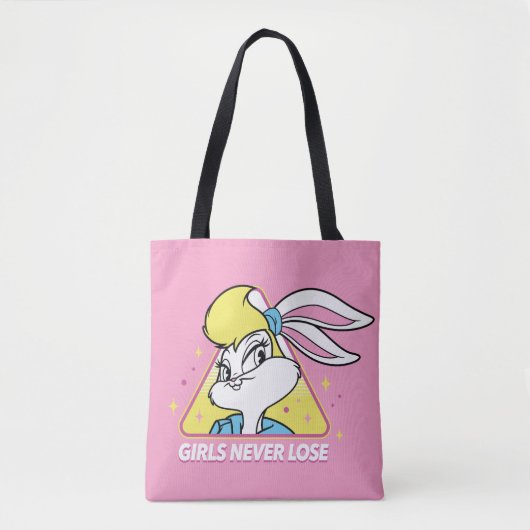 Tote Bag Lola Bunny Girls ne perdent jamais (Devant)