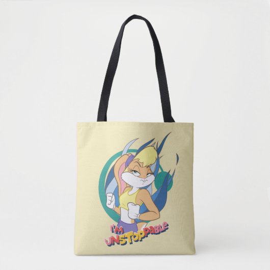 Tote Bag Lola Bunny "Je ne peux pas arrêter" (Devant)
