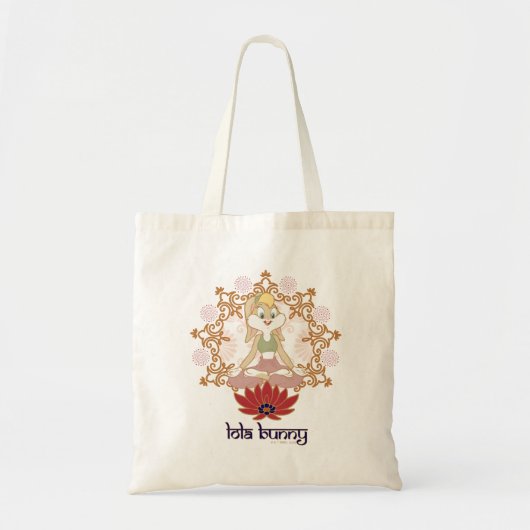 Tote Bag Lola Bunny Yoga Lotus Pose (Devant)