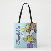 Tote Bag Lola Finger Heart (Devant)