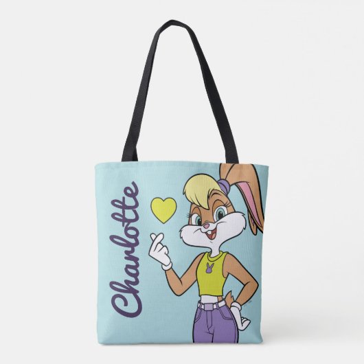 Tote Bag Lola Finger Heart (Dos)