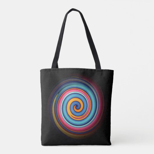 Tote Bag Lollipop Abstraite (Dos)