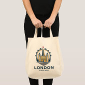 Tote Bag London England Great Britain (Devant (produit))