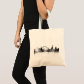 Tote Bag London England Skyline (Devant (produit))