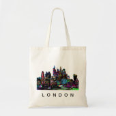 Tote Bag Londres, Angleterre en graffiti (Devant)