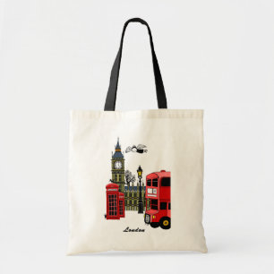 Tote Bag Londres Fourre-tout