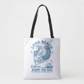 Tote Bag Long Beach California (Devant)