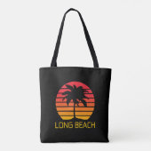 Tote Bag Long Beach Californie  (Dos)