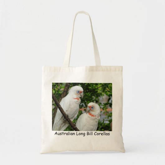 Tote Bag Long Bill oriental australien Corellas (Devant)