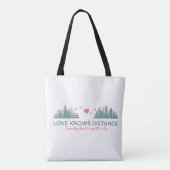 Tote Bag Long Distance Relationship Gift for couples  (Dos)