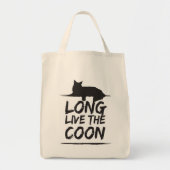 Tote Bag Long Live The Coon ! Maine Coon (Devant)