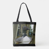 Tote Bag Loon sauvage (Dos)