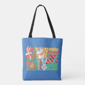 Tote Bag LOONEY TUNES™ | Joyeux Motif de vacances (Dos)