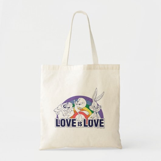 Tote Bag LOONEY TUNES™ - L'amour c'est l'amour (Devant)