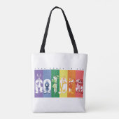 Tote Bag LOONEY TUNES™ - Love Comes In All Colors (Dos)