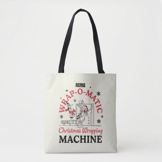 Tote Bag LOONEY TUNES™ | Machine à envelopper ACME-O-Matic (Devant)