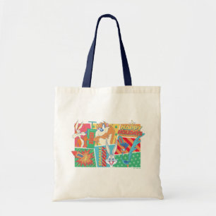 Tote Bag LOONEY TUNES™ Motif Joyeuses Fêtes