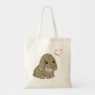 Tote Bag lop hollandais avec cœur