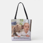 Tote Bag L'Oreille du bébé (Dos)