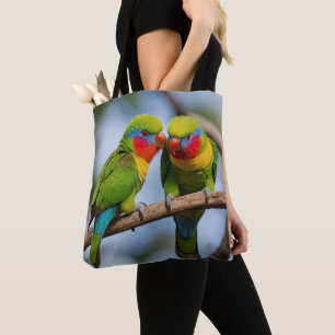 Tote Bag Lorikees arc-en-ciel