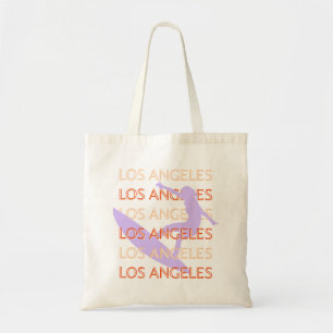 Tote Bag Los Angeles Travel Art, Californie, Travel Art