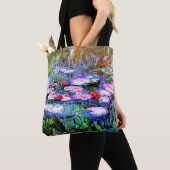 Tote Bag Los Nenufares (nénuphars) de Claude Monet, (De près)