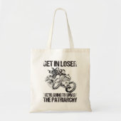 Tote Bag Loser On Va Saccager Le Patriarcat (Devant)