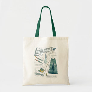 Tote Bag LOTHLORIEN™ Collage graphique aquarelle
