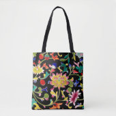 Tote Bag Lotus Fleurs et Vins (Devant)