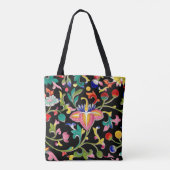 Tote Bag Lotus Fleurs et Vins (Dos)