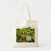 Tote Bag Lotus Lilies Jaunes Charles Courtney Curran (Devant)