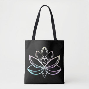 Tote Bag Lotus Pastel