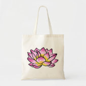 Tote Bag Lotus rose (Devant)