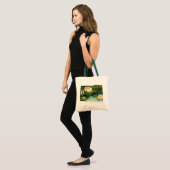 Tote Bag Lotus vintage (Devant (modèle))