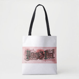 Tote Bag "Louez le Seigneur" Deep Pastels