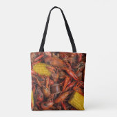 Tote Bag Louisiane Crawfish, La Nouvelle-Orléans, Drôle (Dos)