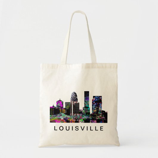 Tote Bag Louisville, Kentucky en graffiti (Devant)
