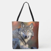 Tote Bag Loup (Dos)