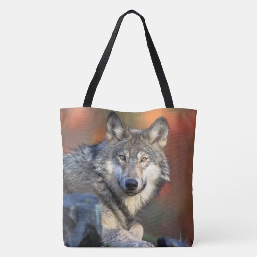 Tote Bag Loup (Dos)