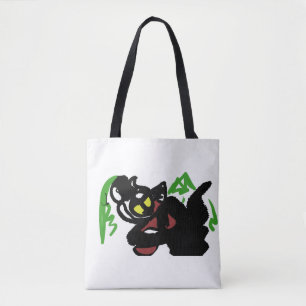 Tote Bag Loup automne gentil