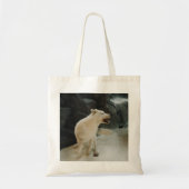 Tote Bag Loup blanc (Devant)